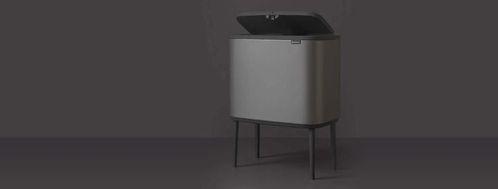 Productafbeelding Brabantia Afvalbak Bo Touch Bin 3x11 liter (33 l)