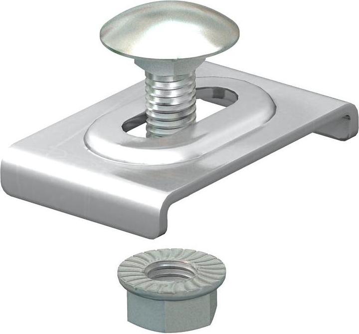 OBO Bettermann Pezzo di fissaggio per vaschetta portacavi in rete per 6017092