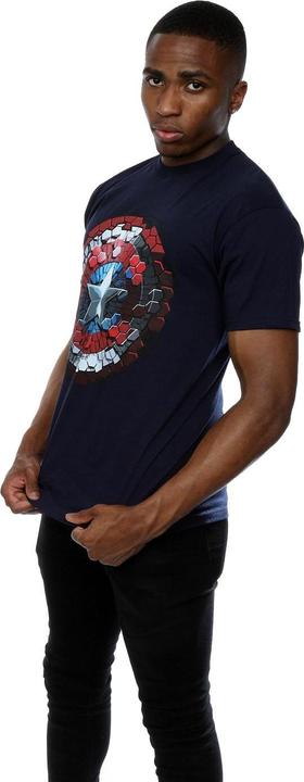 Produktbild Captain America Civil War Hex Shield TShirt (M)