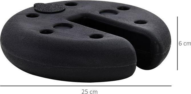 Produktbild Swisshandel24 Pavillon Standfuss Gewicht (25 cm, 25 cm)