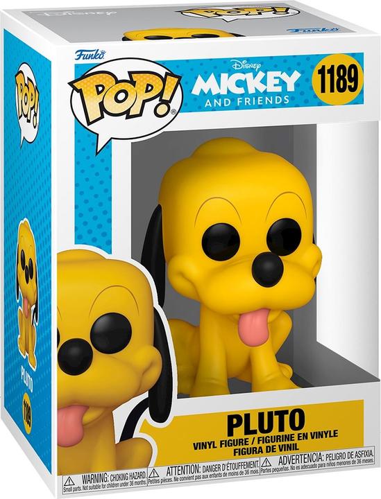 Actual product image Funko POP! Disney Mickey & Friends : Pluto (1189)