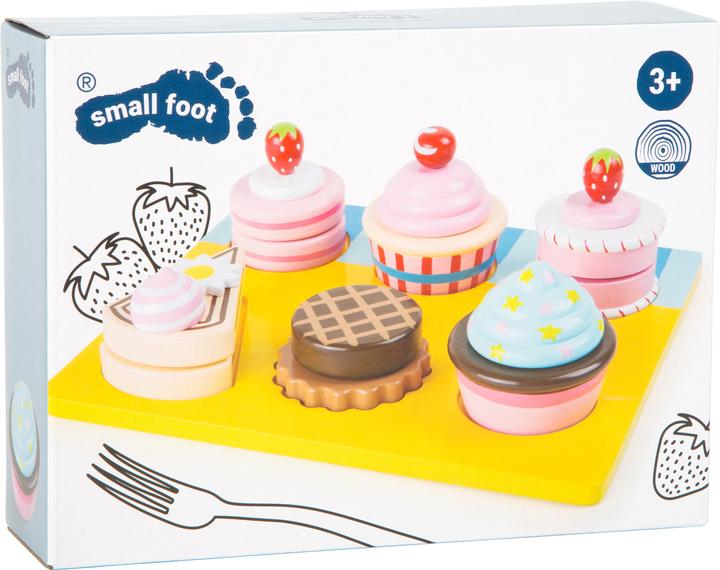 Actual product image small foot Cutting cupcakes and cakes