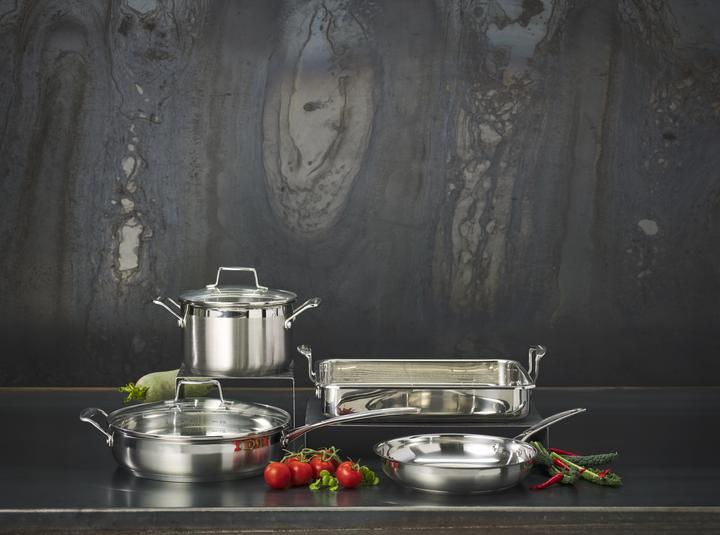 Actual product image Scanpan 71102800 Casserole - Impact, 28 cm (Casserole + Stewpot, Aluminium, Stainless steel, 28 x 10 cm)