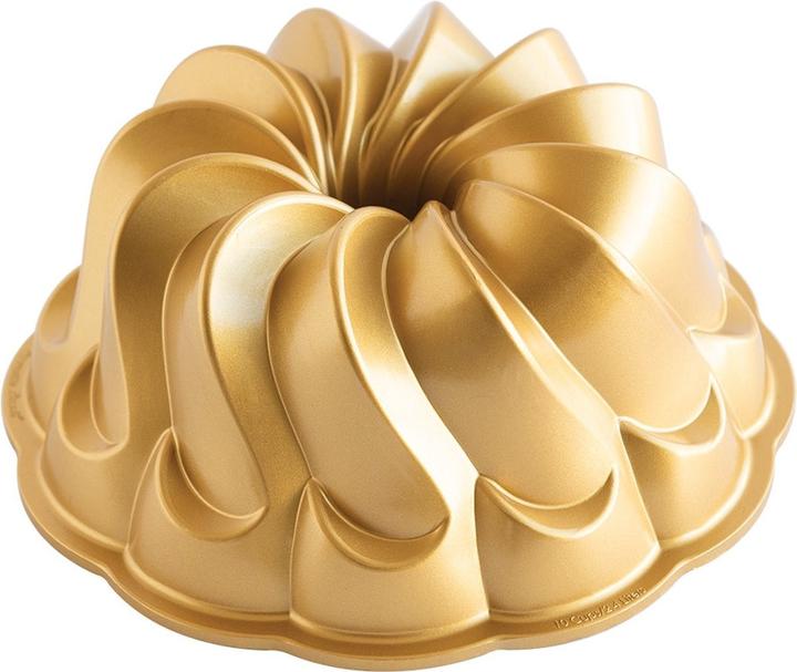 Nordic Ware Lotus Bundt tulband ø 21,6 cm gietaluminium goudkleurig