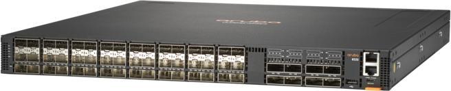 Actual product image Aruba HPE Networking 8325-48Y8C 48p 25G SFP/+/28 8p 100G QSFP+/28 BF 6 Fans 2 PSU Bundle US en (48 ports)