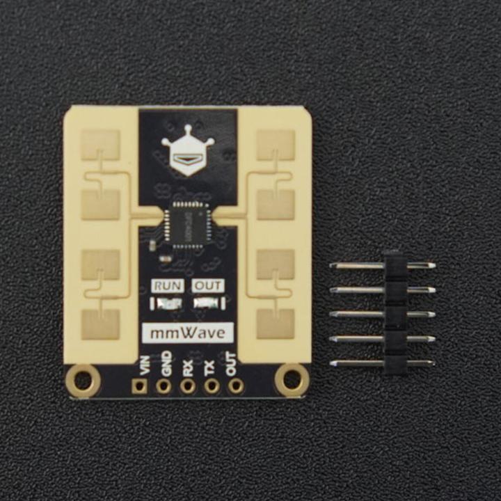 Actual product image DFRobot 25m C4001 24GHz mmWave radar motion and speed detection