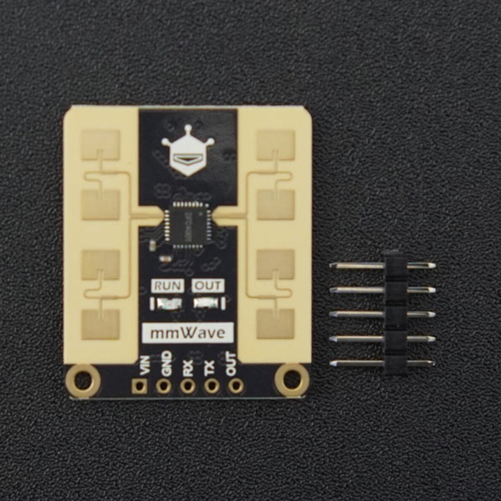 Produktbild DFRobot 25m C4001 24GHz mmWave Radar Bewegungs- und Geschwindigkeitserfassung