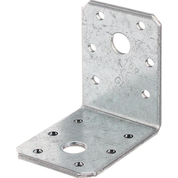 Alberts, Baubeschläge + Holzverbinder, Winkelverbinder 50 x 50 x 40 mm, sendzimirverzinkt, 1 Stck (Winkelverbinder, 1 St...