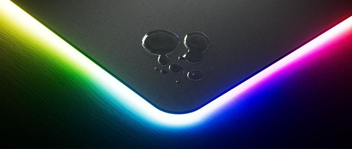 Actual product image Hyte CNVS Gaming Mouse Pad, ARGB - black (XXL)