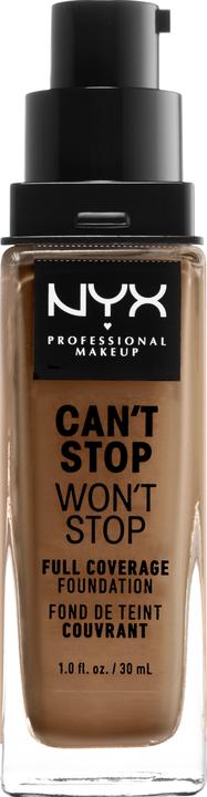 Actual product image NYX Professional Make-Up NYX Professional Makeup Can't Stop Won't Stop Foundation (15.07 Warm caramel)