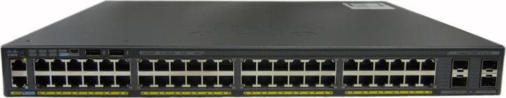 Productafbeelding Cisco Schakelaar/Kat 2960-X 48GigE 740W 4x1G SFP (52 ports)