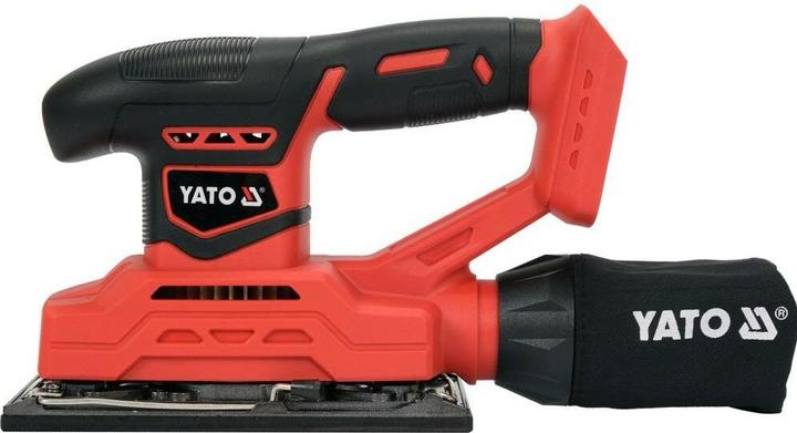 Produktbild Yato SZLIFIERKA OSCYLACYJNA 18V 90x187mm BEZ AKUMULATORA I ŁADOWARKI (Schwingschleifer)