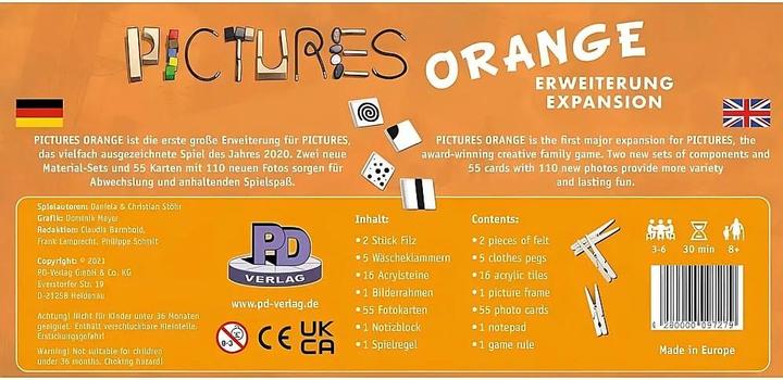 Productafbeelding Blackrock games Foto's Oranje uitbreiding e (Duits, Engels, 3 - 6 Spelers)