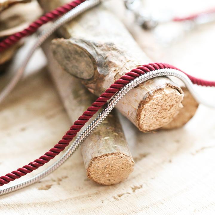 Immagine prodotto Val&Val Bracciale Bordeaux Da Uomo (Acida, Cordone)