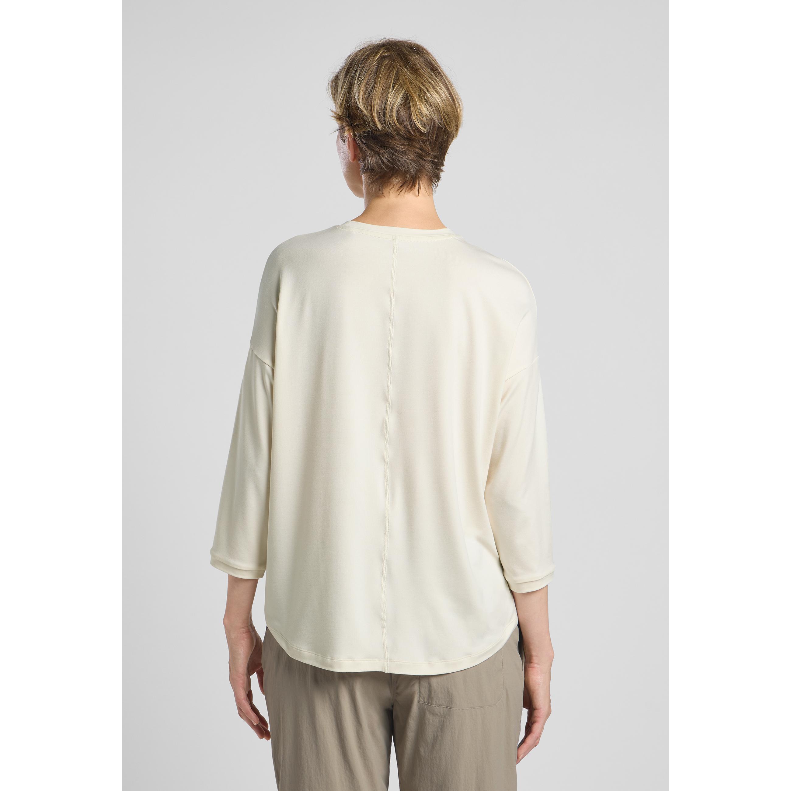 Thumbnail - Jack Wolfskin, Damen, Sportshirt, Travel 3 4 T W (S), Weiss, S