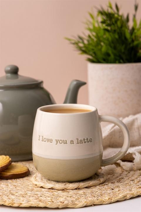 Actual product image Price & Kensington Mug "I love you, a latte"