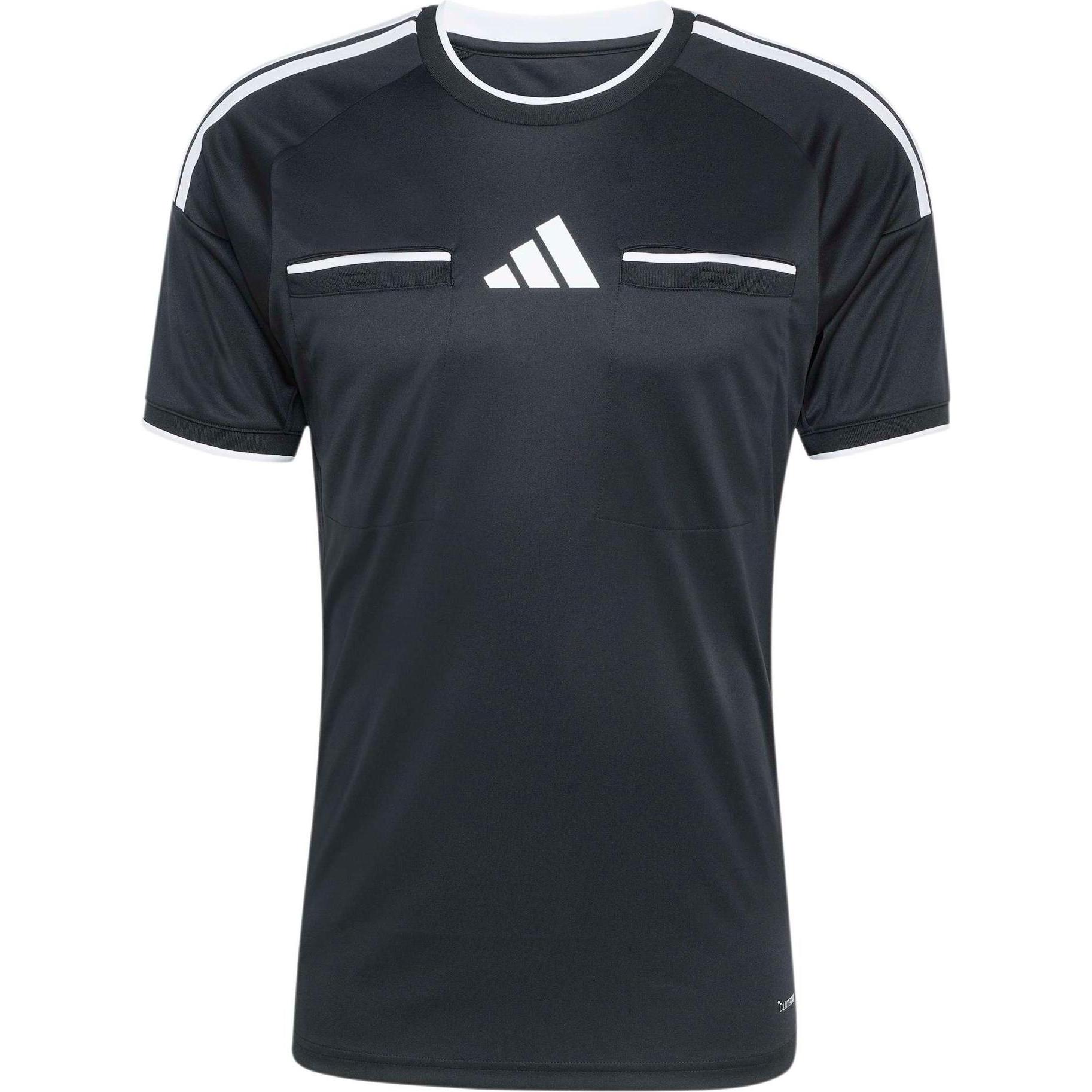Adidas, Maglietta sportiva, Ref 26 Jsy - black (S), Bianco, Nero, S