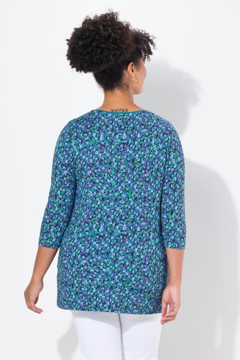 Immagine prodotto Janet & Joyce T-Shirt, Classic Fit, Blümchenmuster (42)