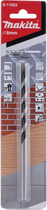 Image du produit Makita TCT Mèches multiples 8x150mm (8 millimètres)
