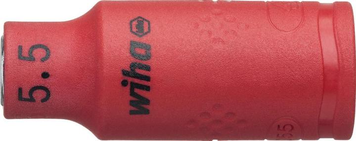 Actual product image Wiha Socket insulated, 1/4", hexagon socket, 5.5 mm (5.5 mm)