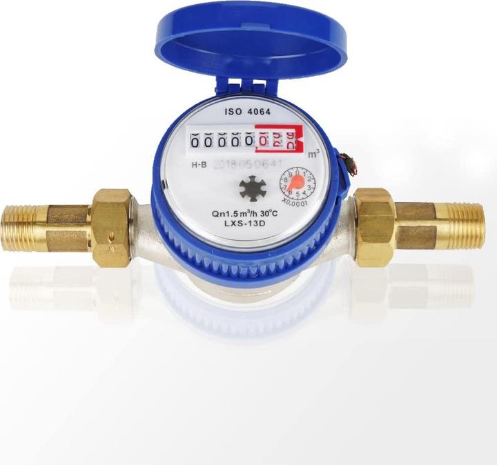 Actual product image Vikye Garden water meter set, 1/2 inch