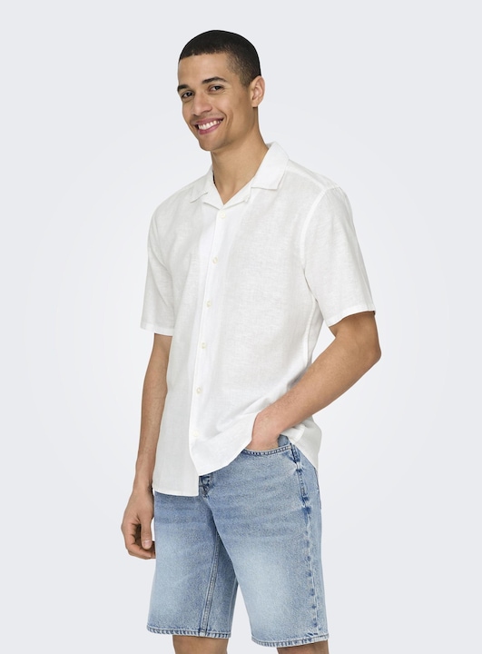 Image du produit Only & Sons Chemise unie à manches courtes (XL)