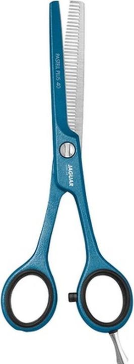 Image du produit Jaguar HS 5,5" 3053-11 Pastell Plus 40 Atlantic Blue Ciseaux à effiler White Line (12.70 cm)
