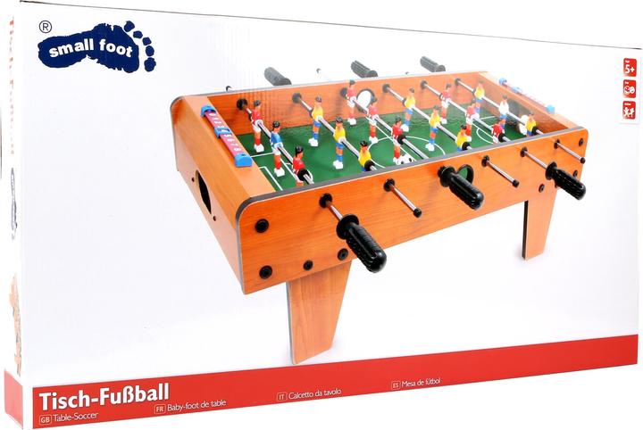 Actual product image small foot Foosball table