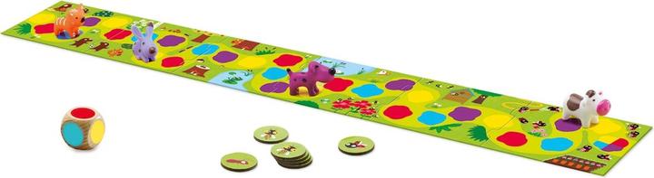 Actual product image Djeco Little Circuit (English, French, German, Italian)