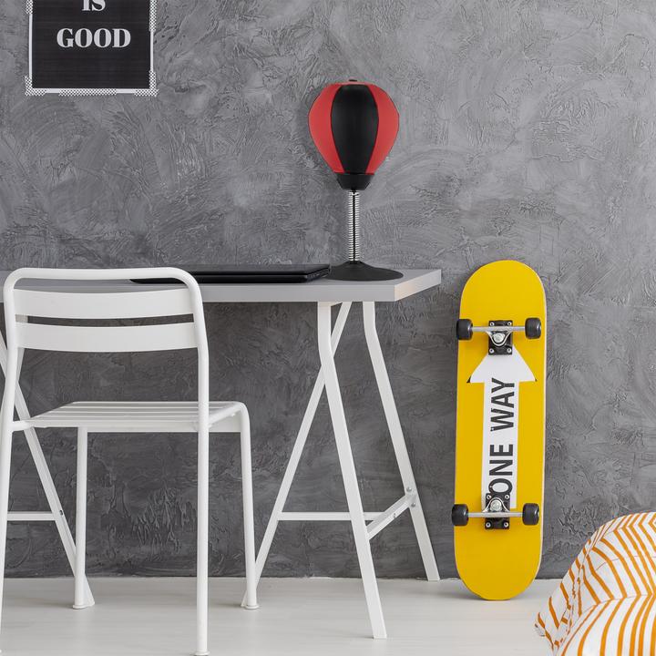 Immagine prodotto Relaxdays Sacco da boxe da tavolo (18 cm, 0.52 kg)