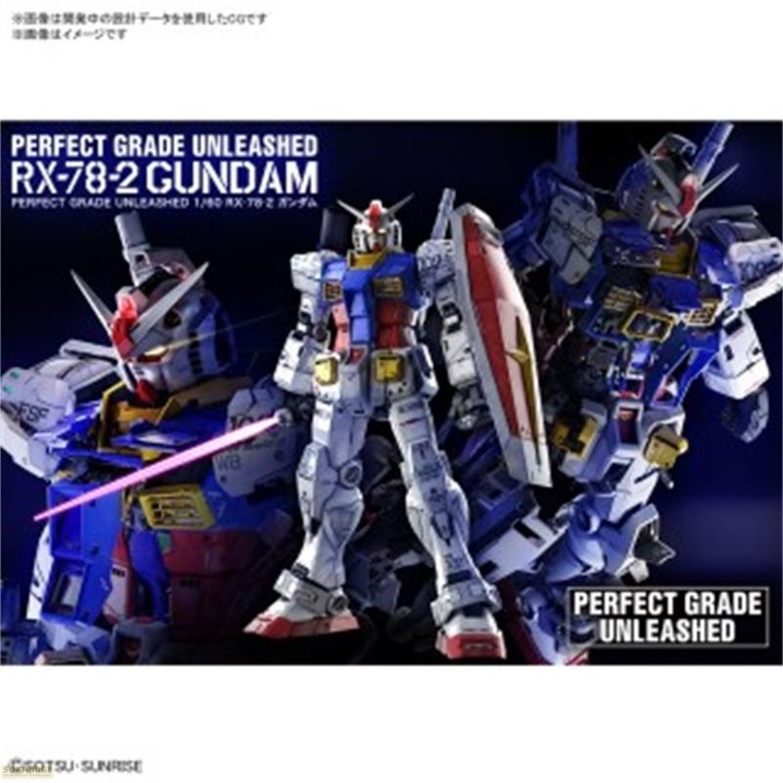 Actual product image Bandai Gundam - Unleashed RX-78-2 Perfect Grade