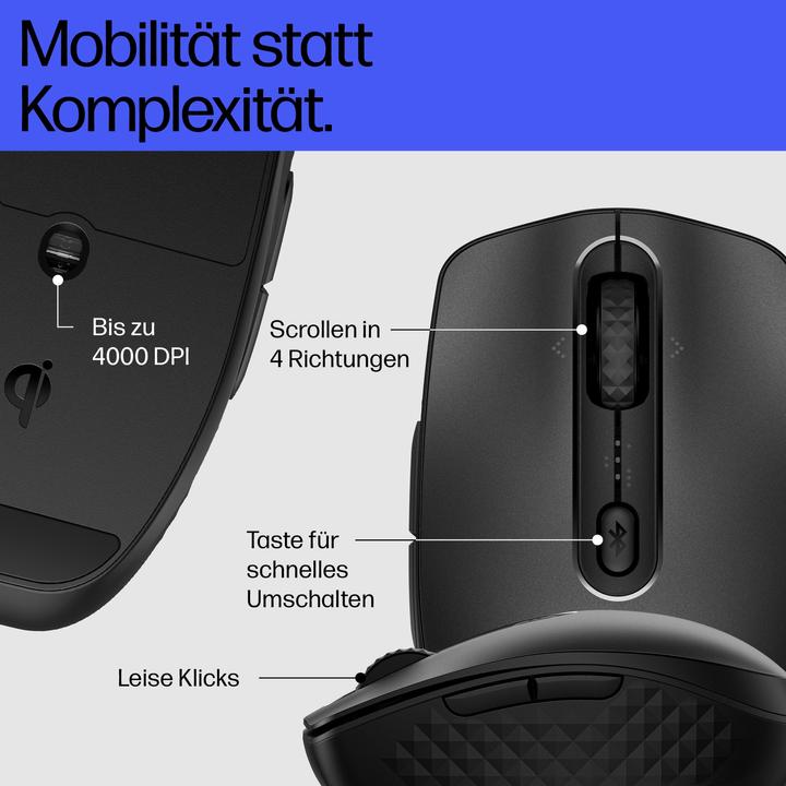 Produktbild HP 690 Rechargeable Wireless Mouse (P) (Kabellos)