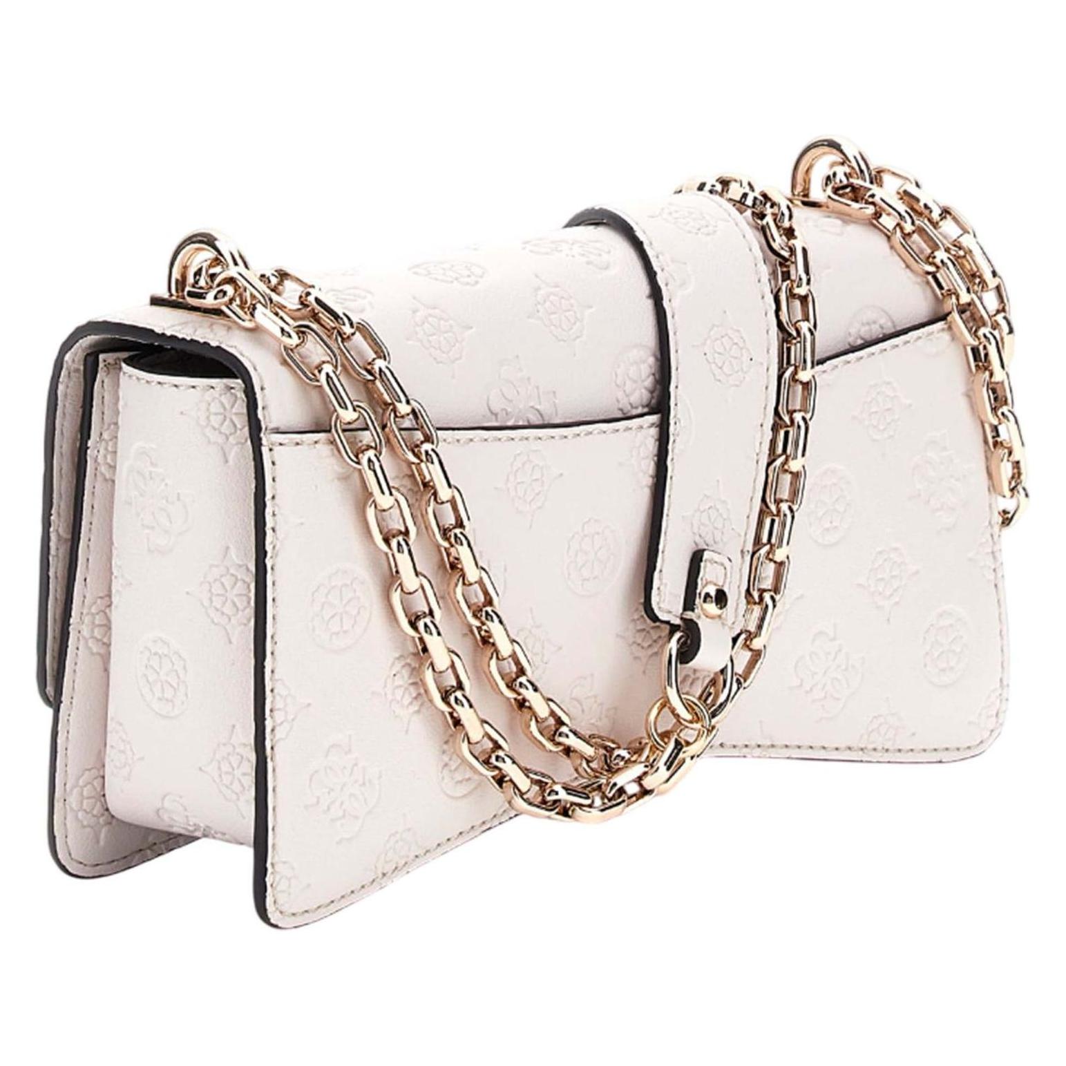 Guess, Damen, Handtasche, Gerty Convertible Xbody Flap Bag, Beige