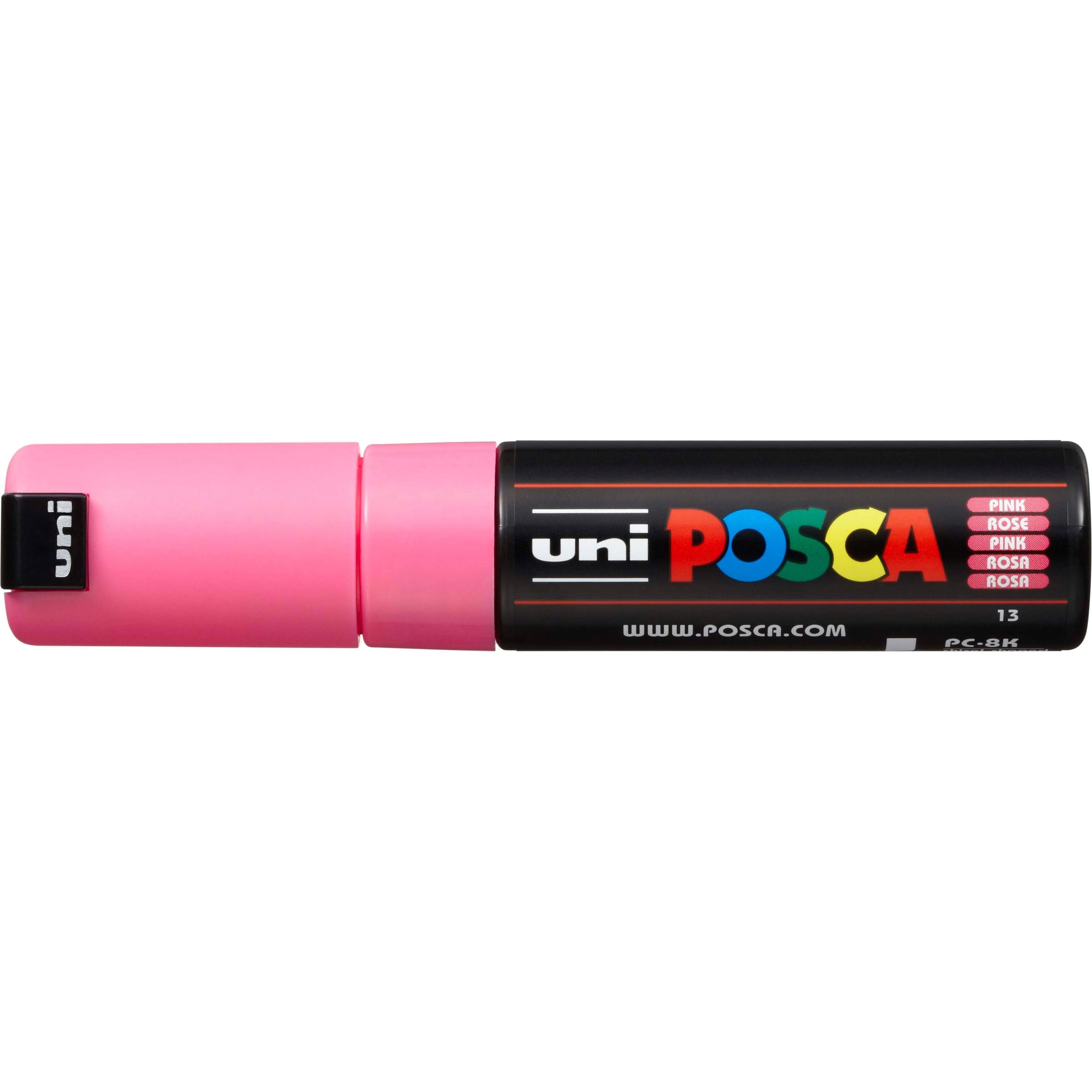 Thumbnail - Posca, Marker, Marker PC-8K Keilspitze (Rosa, 8 mm, 1 x)