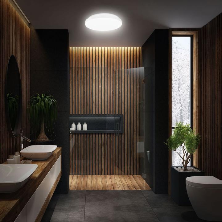 Image du produit B.K.Licht Plafonnier de salle de bain (1200 lm)