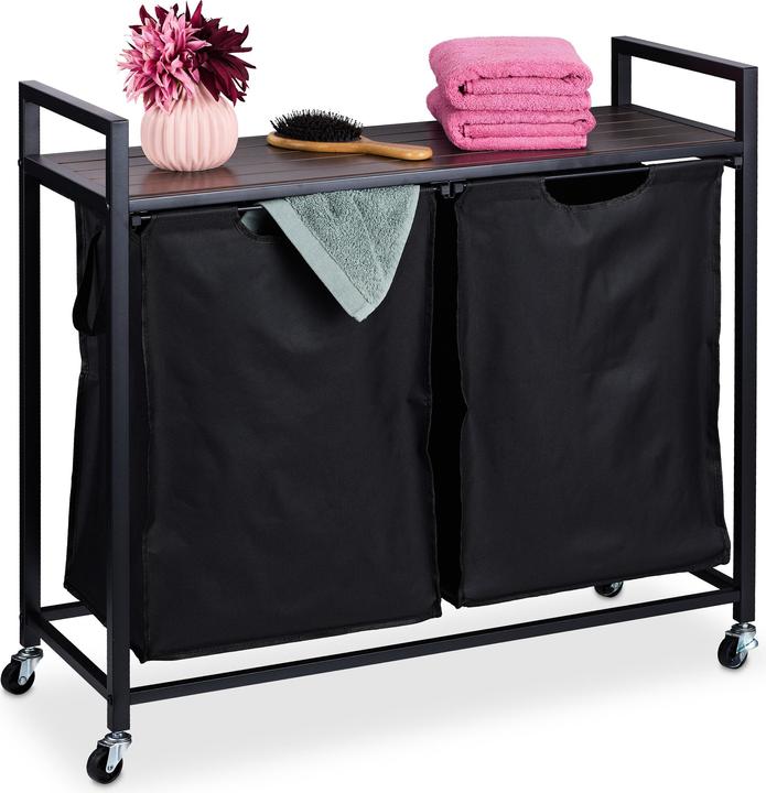 Actual product image Relaxdays Laundry basket shelf (49 l)