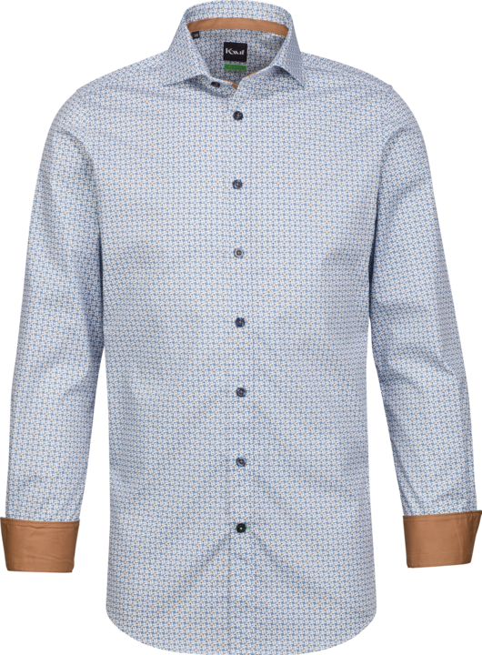 Produktbild Kauf London New Kent Langarm slim fit mit Kontrast (43)