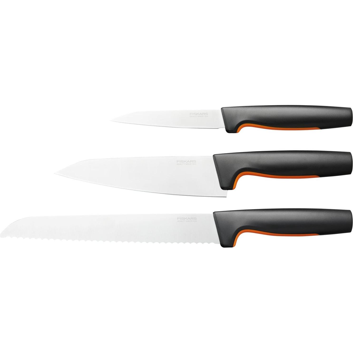 Fiskars FF set of 3 knives, Küchenmesser