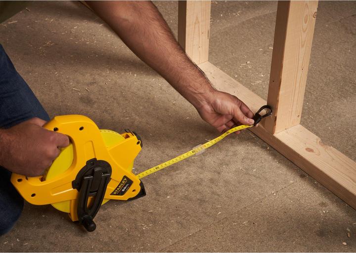 Actual product image Stanley Fiberglass Measuring Tapes Powerwinder 60m (60 m)