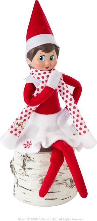 Image du produit Elf on the Shelf fille avec livre, version allemande