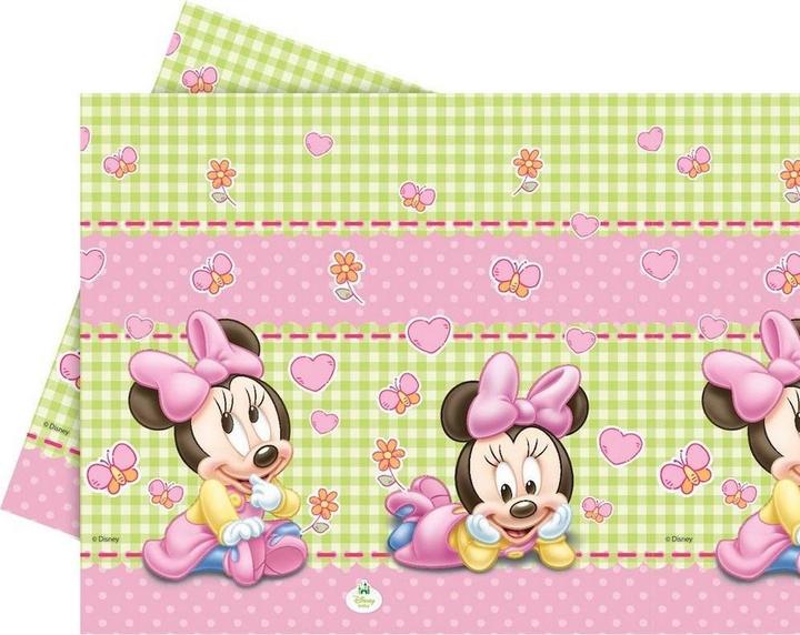Actual product image Disney Plastic Minnie Mouse Party Table Cover