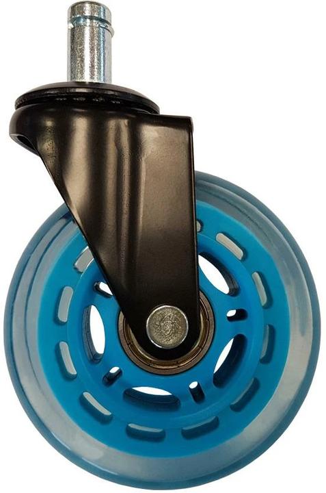 Immagine prodotto LC-Power Gaming Chair Castors Set di 5 ruote blu chiaro