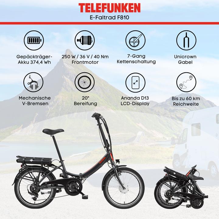 Actual product image Telefunken F810 (33 cm)