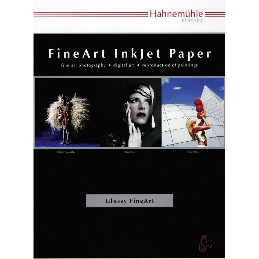 Hahnemühle FineArt Baryta Highgloss (325 g/m², A4, 25 x), Fotopapier, Weiss