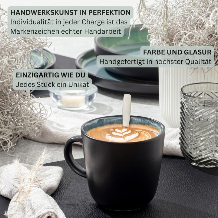 Actual product image Sänger Geschirr Kaffeebecher Set Malmö (420 ml, 6x)