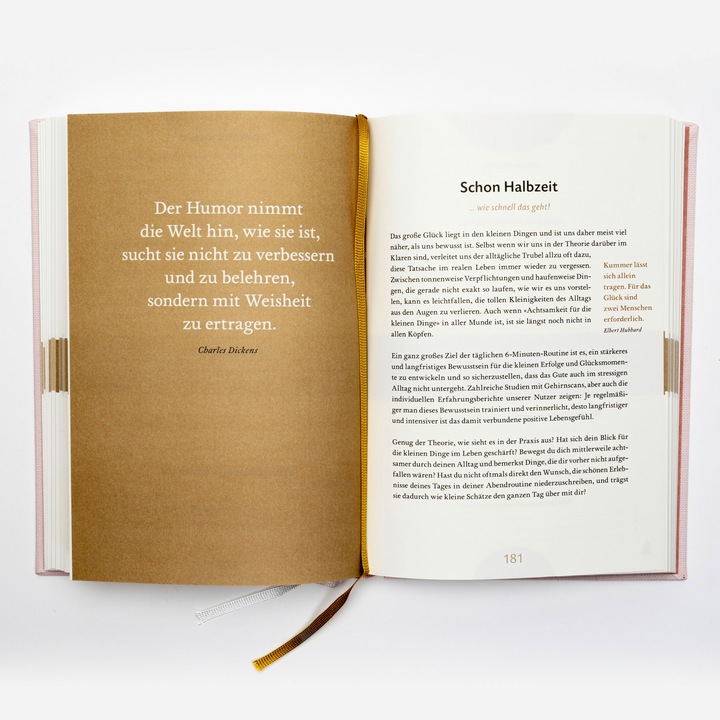 Produktbild Das 6-Minuten-Tagebuch (Deutsch, Dominik Spenst, 2020)