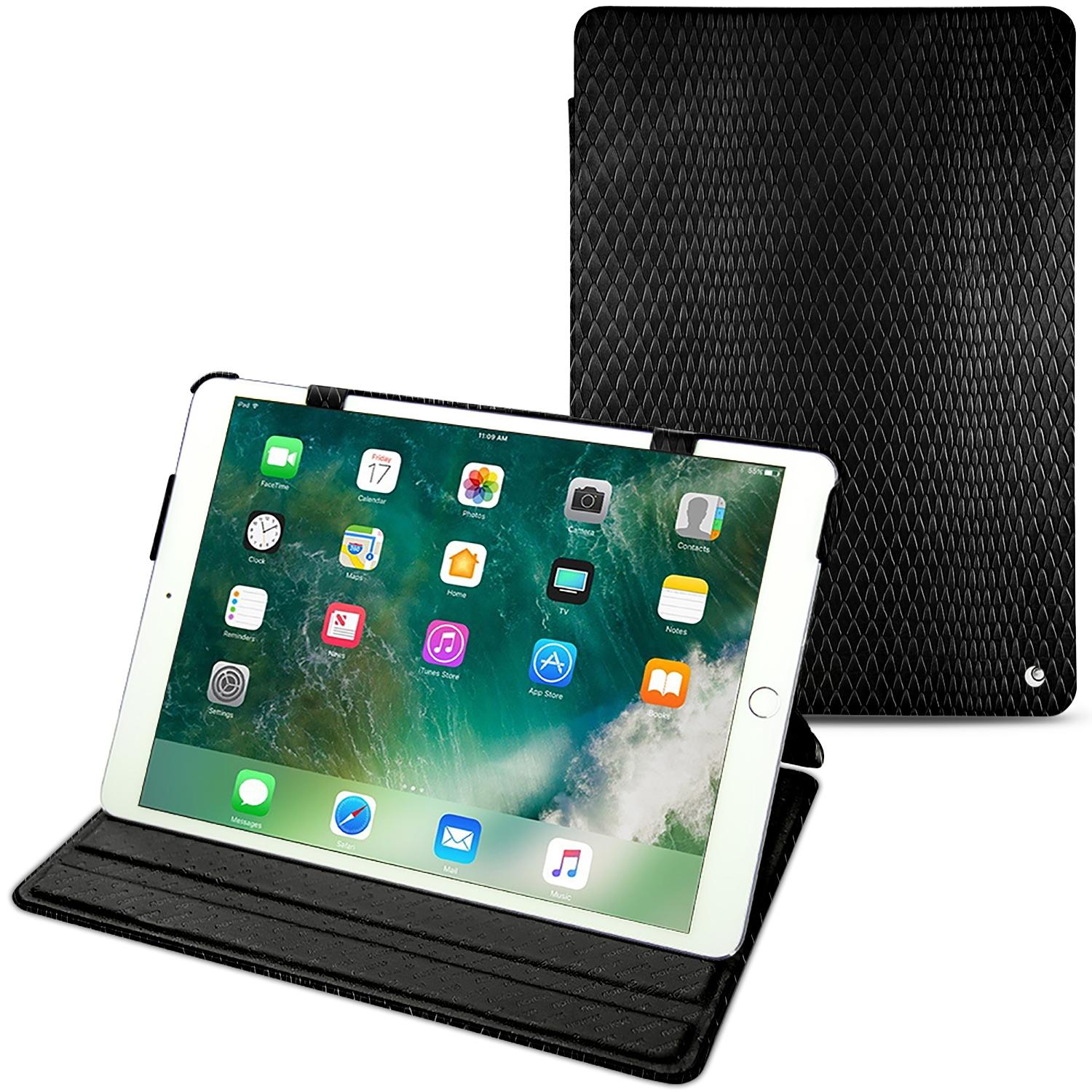 Noreve Lederschutzhülle horizontal (iPad Air 2019 (3. Gen)), Tablet Hülle, Schwarz