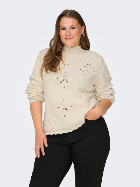 Image du produit Only Knit Fit Haut fermé Curve Pull Pull en tricot (M)