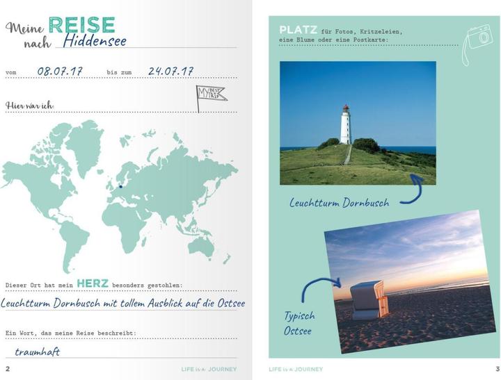 Actual product image Life is a Journey (German, 2018)