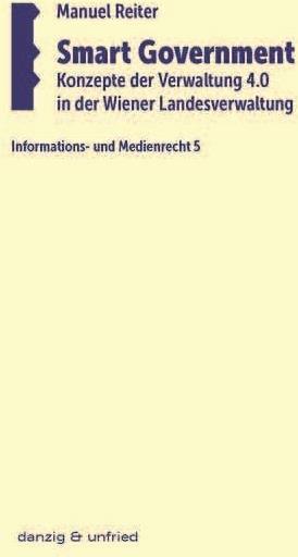 Produktbild Smart Government (Deutsch, Manuel Reiter, 2017)